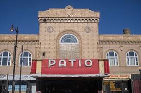Photo of The Patio Theater marquee in  Chicago