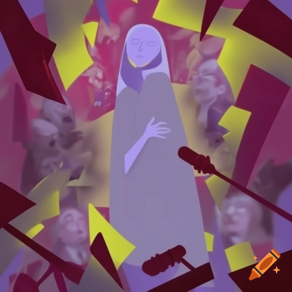 A.I. image generated from tanka text of lone figure surrounded by boom Mike's and ubiquitous ghostly talking heads 